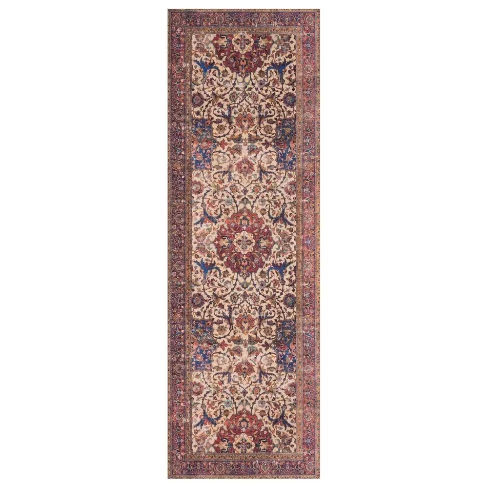 Loloi Loren LQ-11 2'6" x 7'6" Multicolor Runner