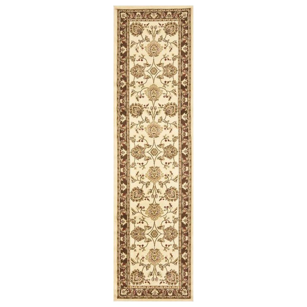Safavieh Lyndhurst LNH555 2'3" x 8' Ivory and Brown Runner