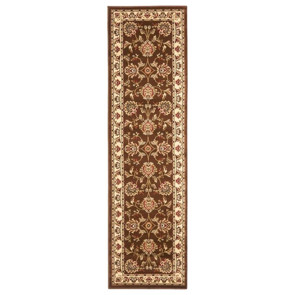 Safavieh Lyndhurst LNH555 2'3" x 12' Brown and Ivory Runner