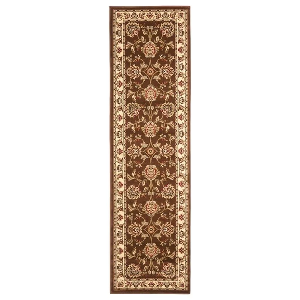 Safavieh Lyndhurst LNH555 2'3" x 8' Brown and Ivory Runner