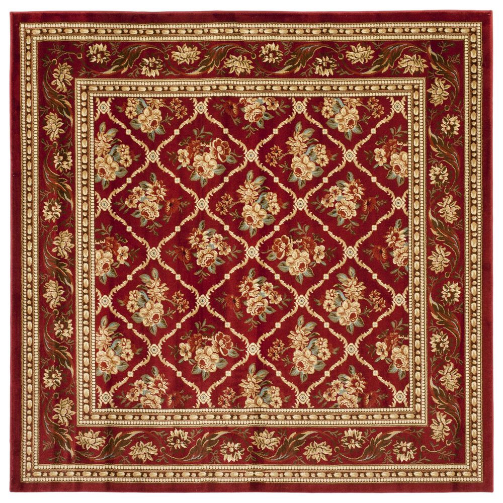 Safavieh Lyndhurst 6'7" Square Red Area Rug