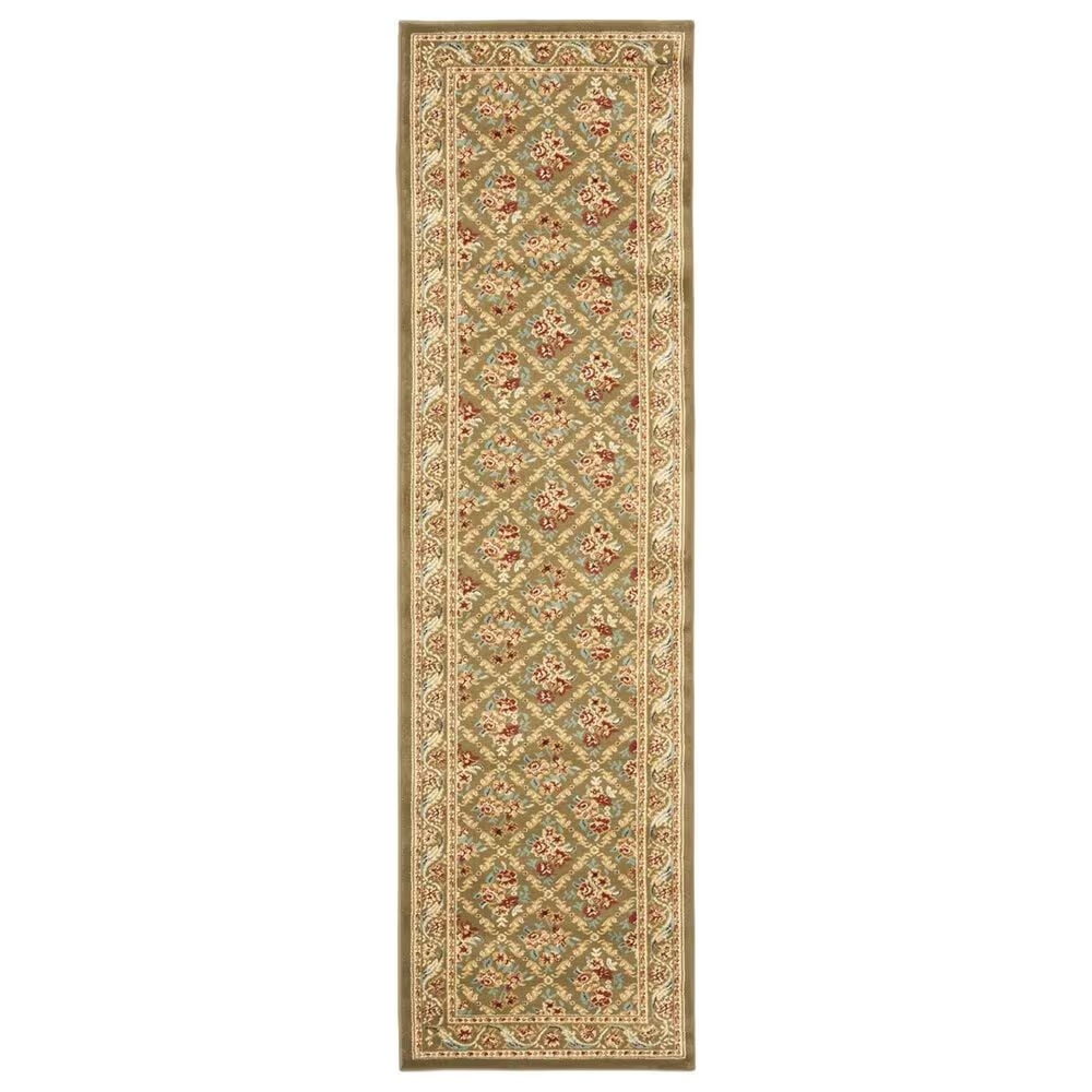 Safavieh Lyndhurst LNH556 2'3" x 16' Green Runner