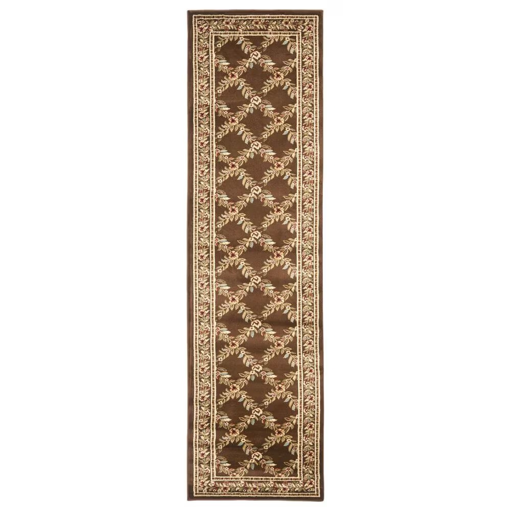 Safavieh Lyndhurst LNH557 2'3" x 12' Brown Runner