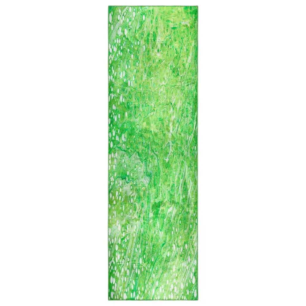Dalyn Rug Company Kikiamo Lime-In 2'3" x 7'6" Runner