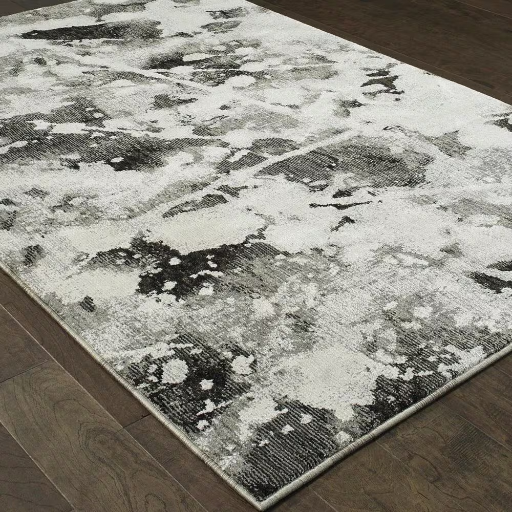 Oriental Weavers Evolution 8035B 10' x 13'2" Charcoal Area Rug