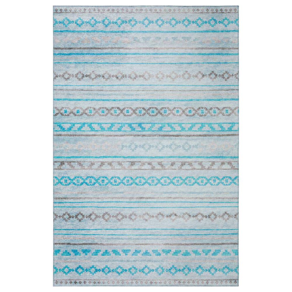 Dalyn Rug Company Sedona Southwestern 10' Round Skydust Indoor/Outdoor Area Performance Rug