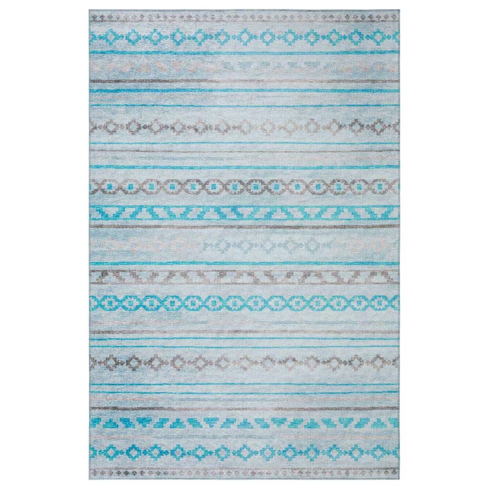 Dalyn Rug Company Sedona Southwestern 6' Round Skydust Indoor/Outdoor Area Performance Rug