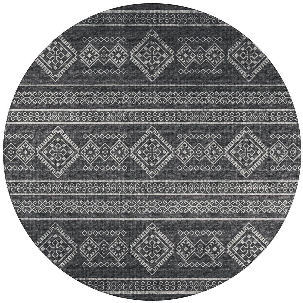 Dalyn Rug Company Sedona SN14 10' Round Midnight Indoor/Outdoor Area Performance Rug