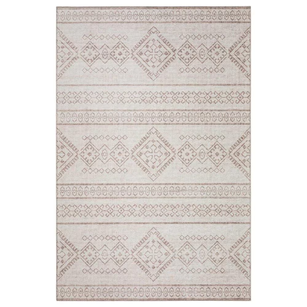 Dalyn Rug Company Sedona Southwestern 8' x 10' Putty Indoor/Outdoor Area Performance Rug