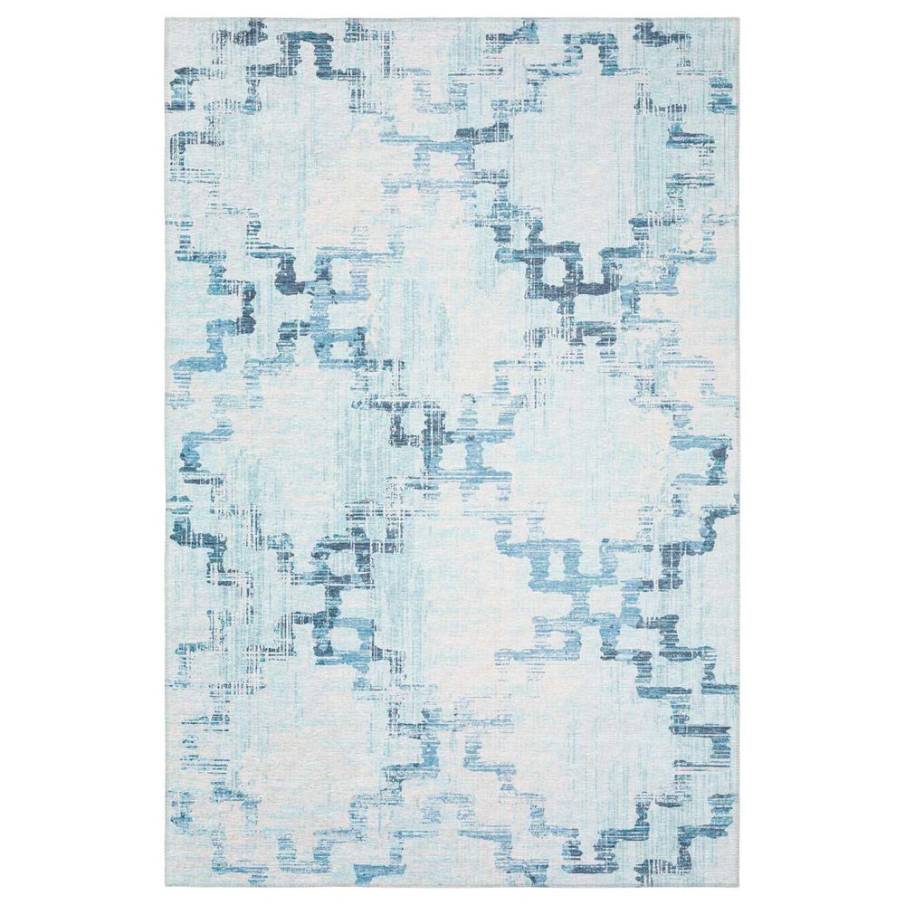 Dalyn Rug Company Sedona Geometric 3' x 5' Skydust Indoor/Outdoor Area Performance Rug