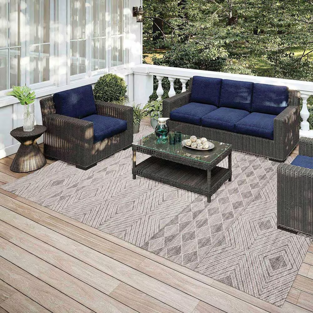 Dalyn Rug Company Sedona 8' x 10' Sage Indoor/Outdoor Area Performance Rug