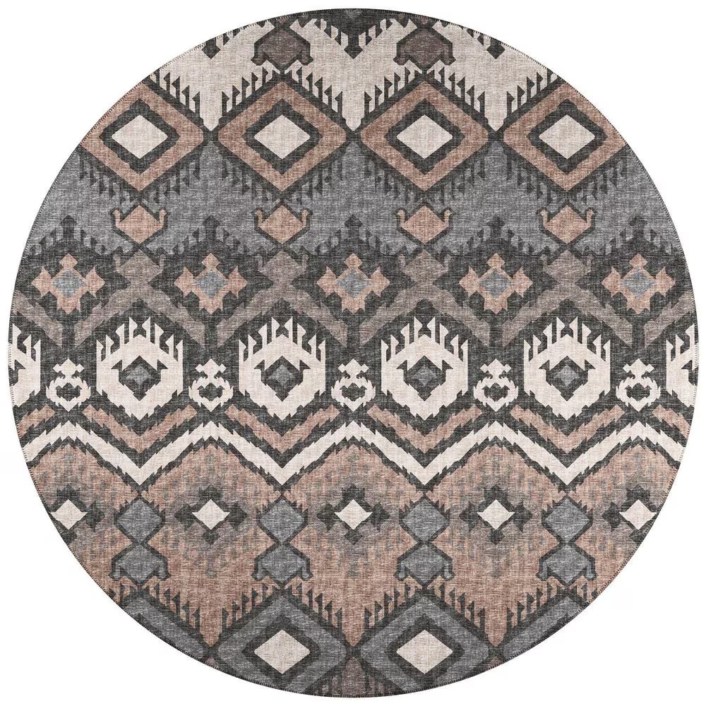 Dalyn Rug Company Sedona 10' Round Bison Indoor/Outdoor Area Performance Rug