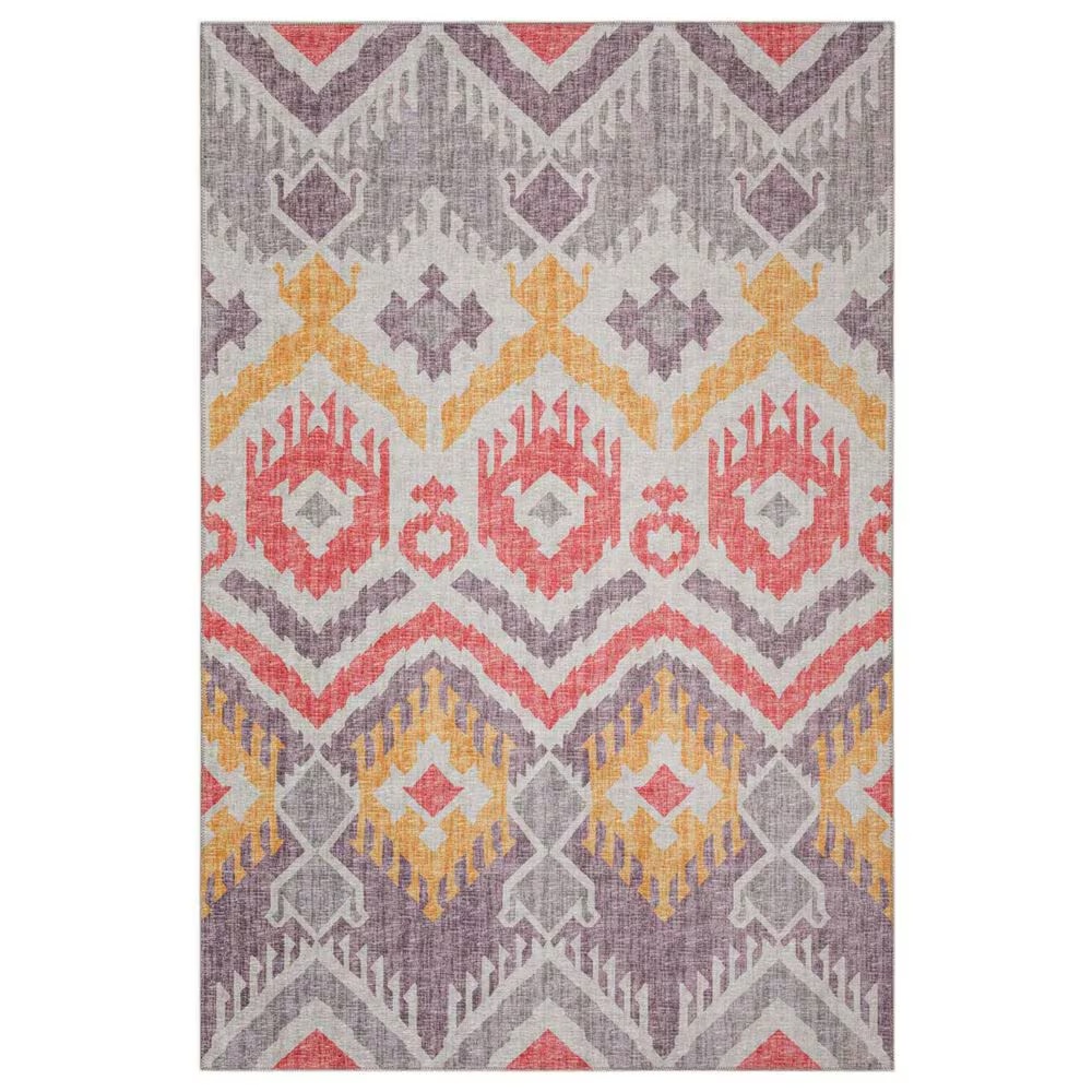 Dalyn Rug Company Sedona 4' Round Passion Indoor/Outdoor Area Performance Rug