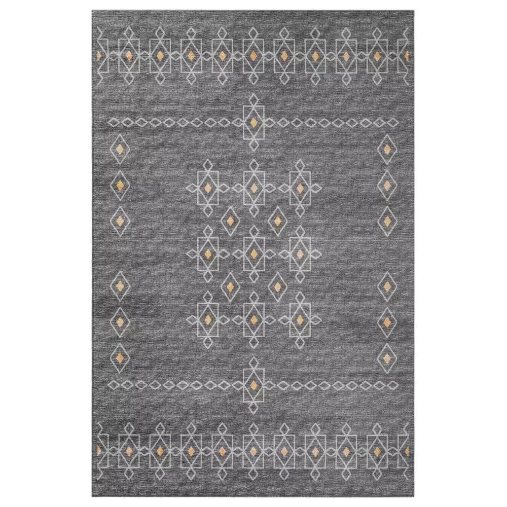 Dalyn Rug Company Sedona Southwestern 3' x 5' Charcoal Indoor/Outdoor Area Performance Rug