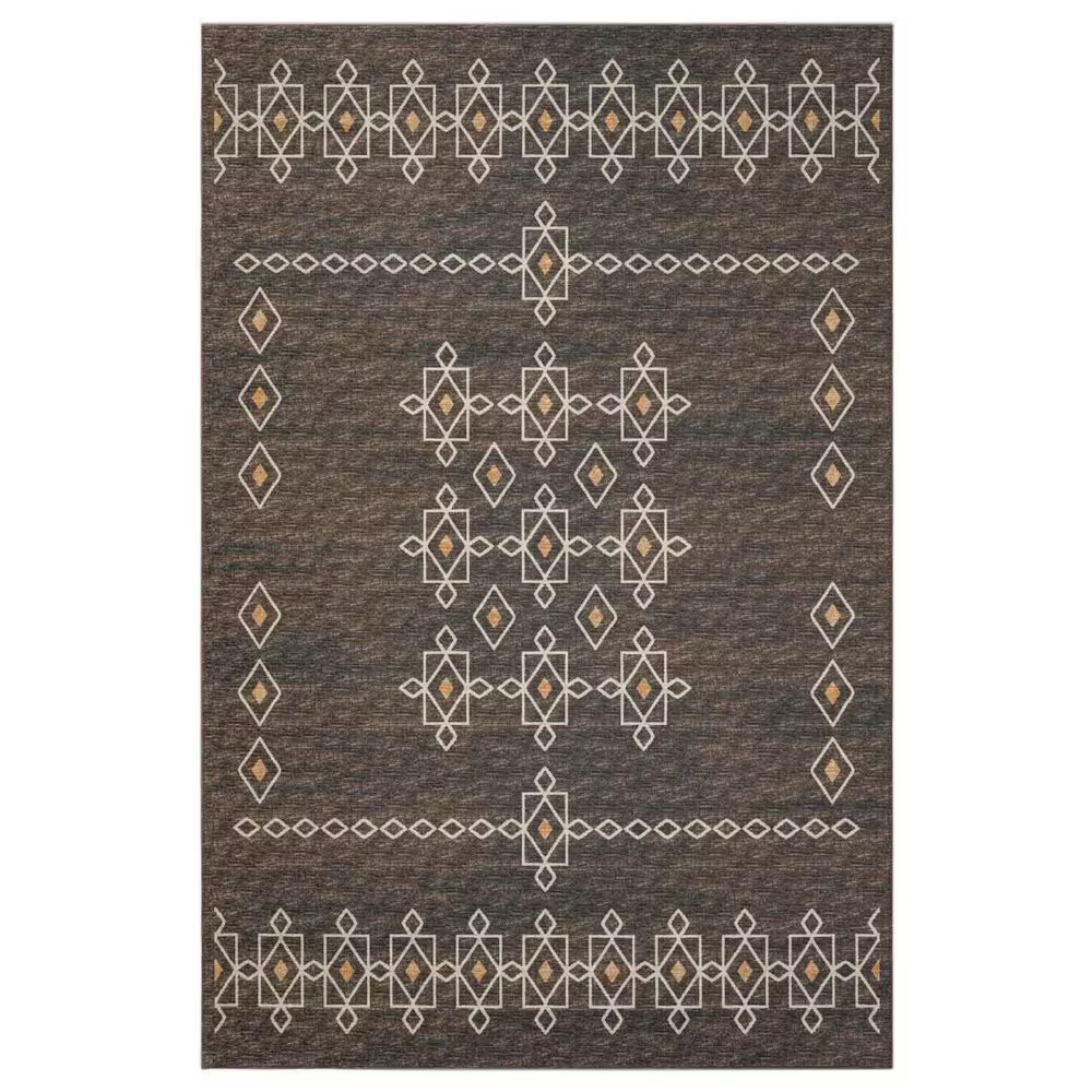 Dalyn Rug Company Sedona 2'3" x 7'6" Fudge Indoor/Outdoor Area Performance Rug