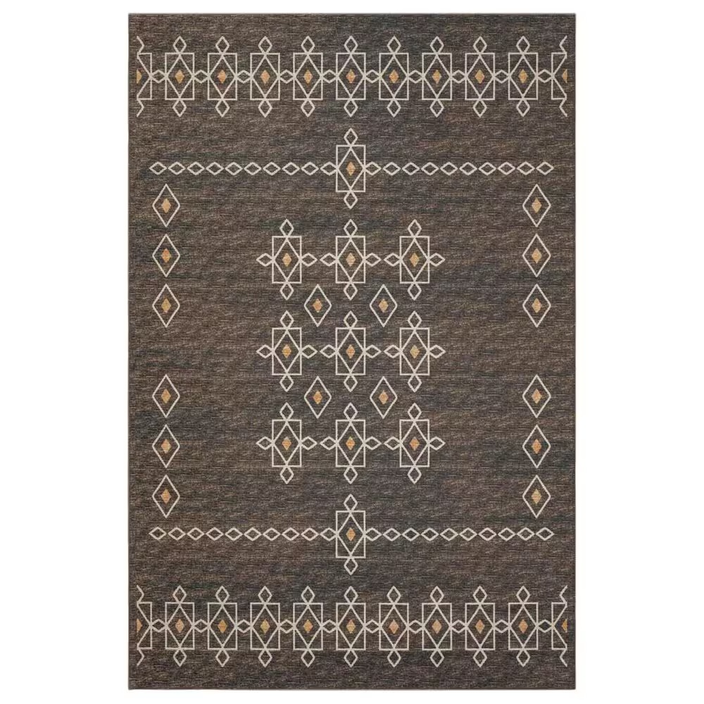 Dalyn Rug Company Sedona 9' x 12' Fudge Indoor/Outdoor Area Performance Rug