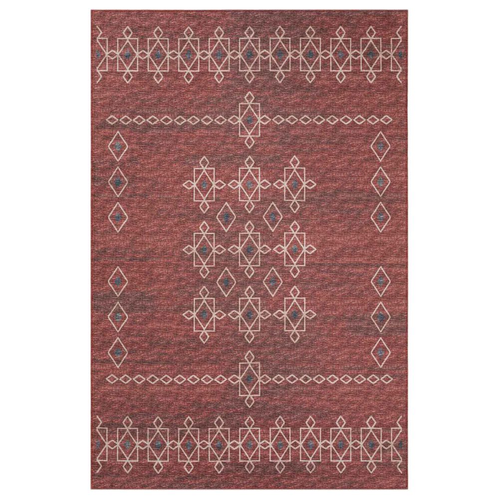 Dalyn Rug Company Sedona Southwestern 2' x 3' Paprika Indoor/Outdoor Area Performance Rug
