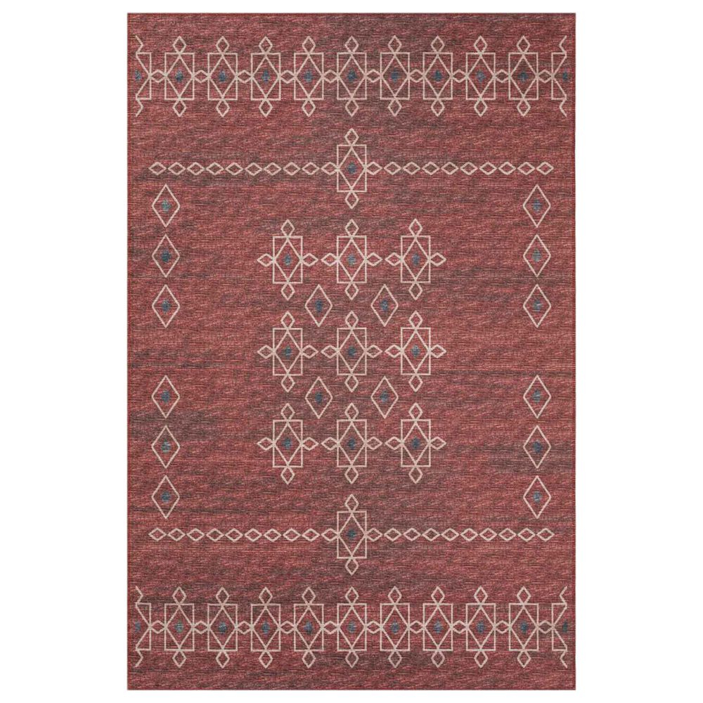 Dalyn Rug Company Sedona Southwestern 2'3" x 7'6" Paprika Indoor/Outdoor Area Performance Rug