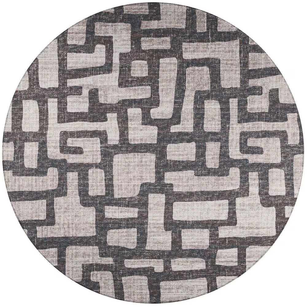 Dalyn Rug Company Sedona 6' Round Pebble Indoor/Outdoor Area Performance Rug