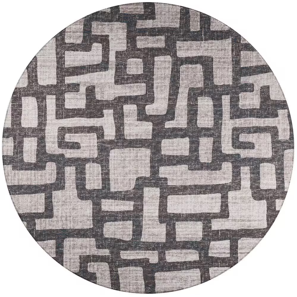 Dalyn Rug Company Sedona 8' Round Pebble Indoor/Outdoor Area Performance Rug