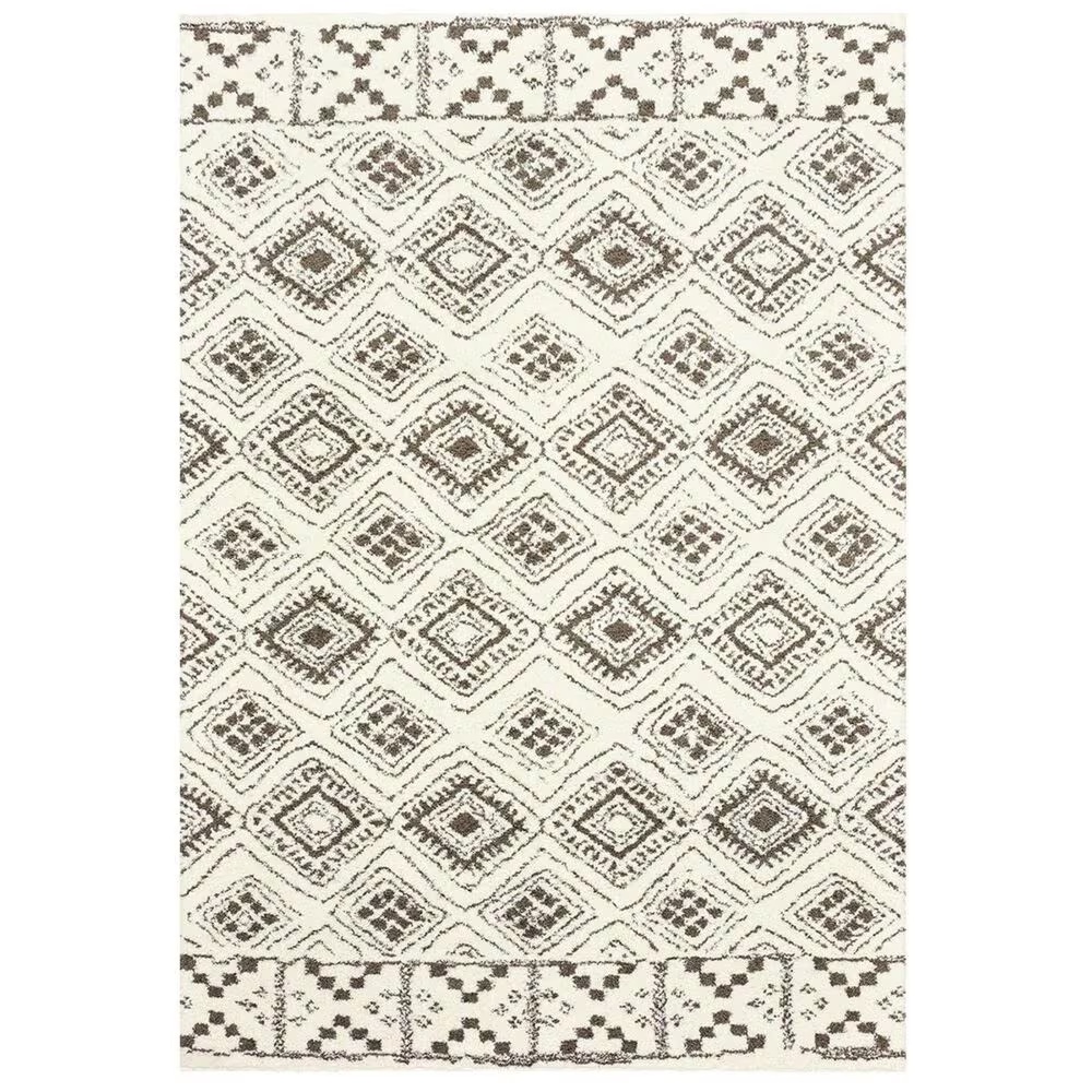Oriental Weavers Verona 1330W 5'3" x 7'6" Ivory and Brown Area Rug