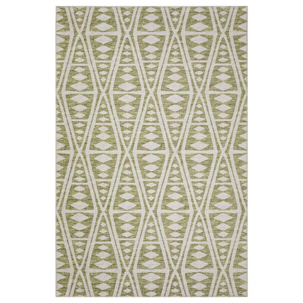 Dalyn Rug Company Sedona Southwestern 2' x 3' Moss Indoor/Outdoor Area Performance Rug
