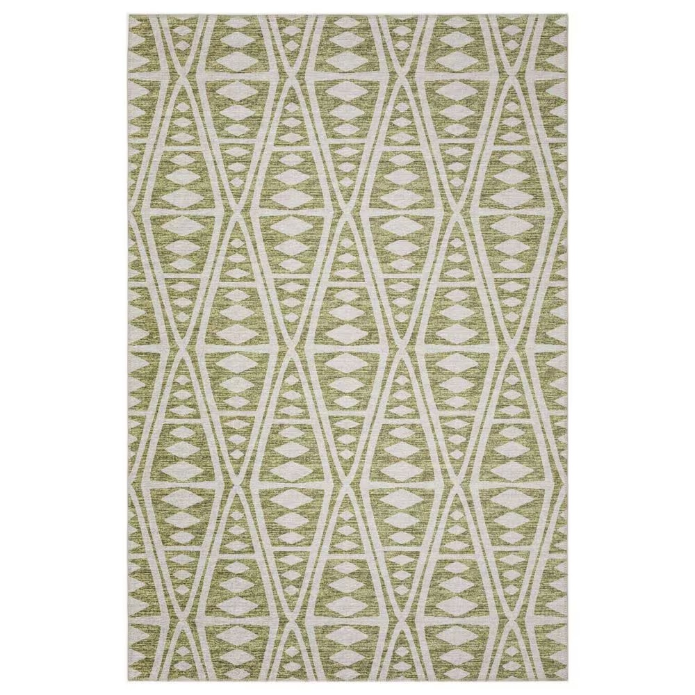 Dalyn Rug Company Sedona Southwestern 2'3" x 10' Moss Indoor/Outdoor Performance Runner