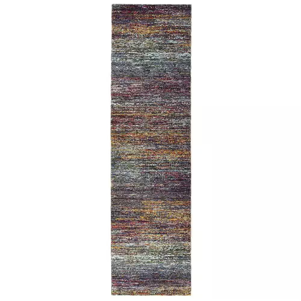 37B Atlas 8037B 2'6" x 12' Multicolor Runner