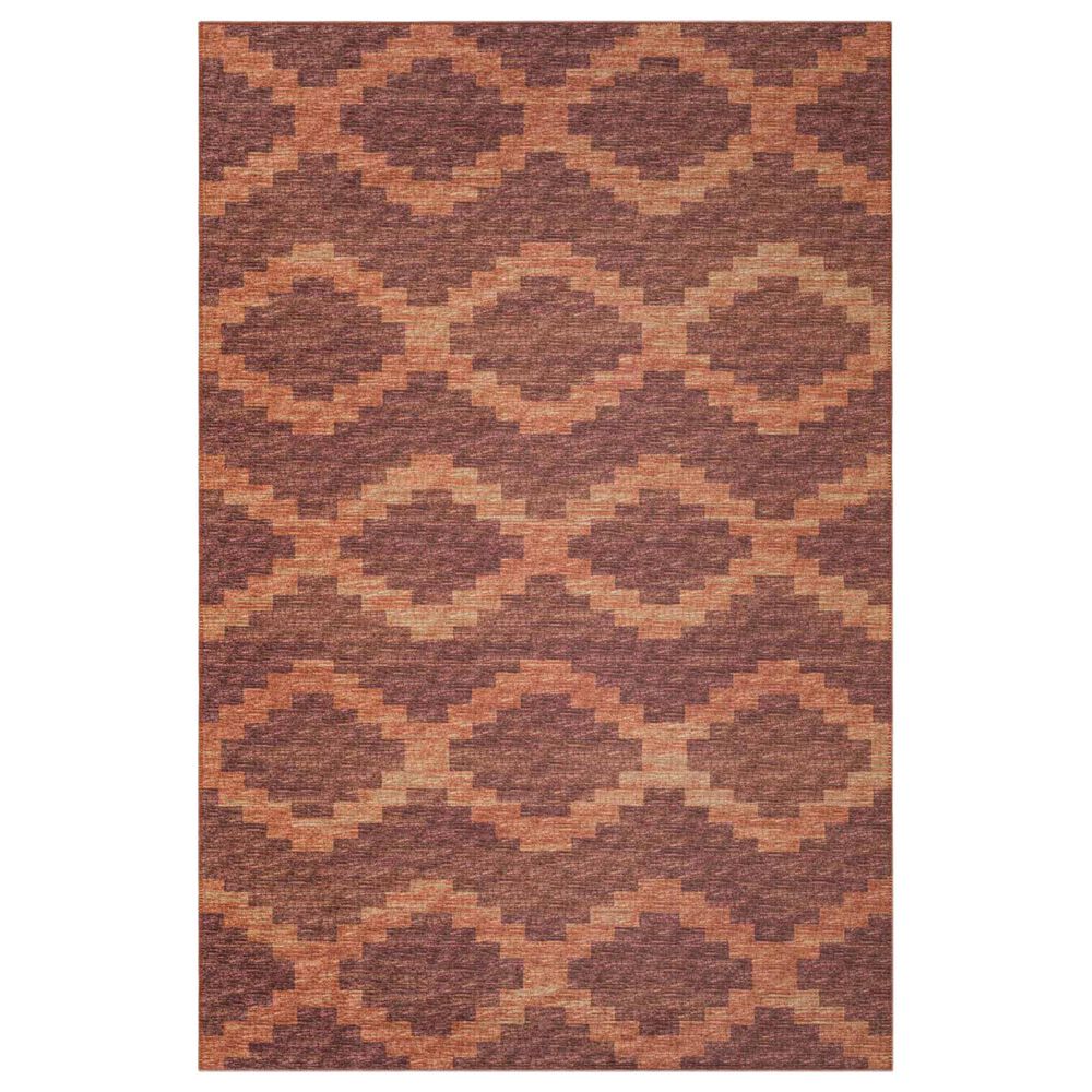 Dalyn Rug Company Sedona Southwestern 5' x 7'6" Spice Indoor/Outdoor Area Performance Rug