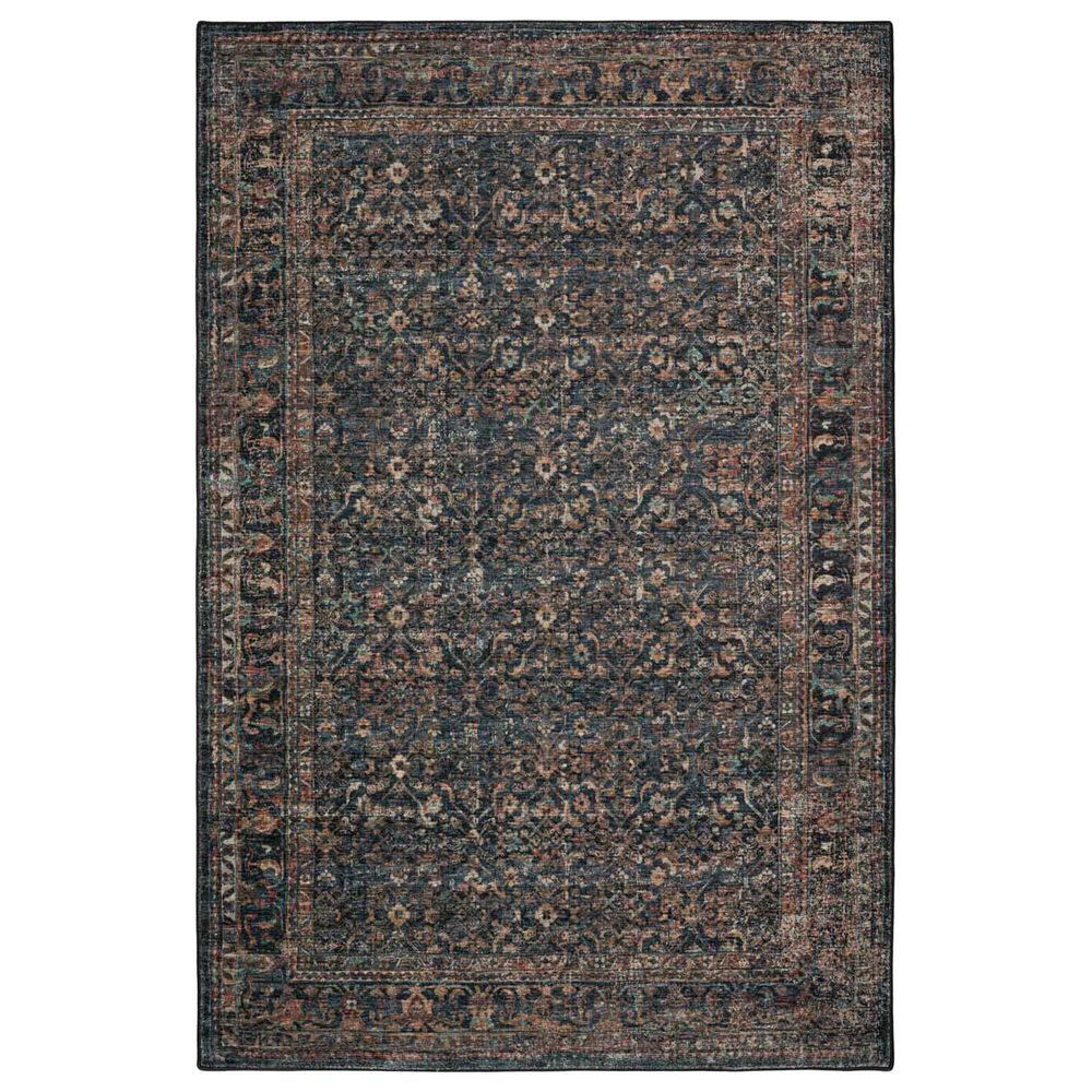 Dalyn Rug Company Jericho Traditional 2'6" x 10' Midnight Indoor/Outdoor Runner