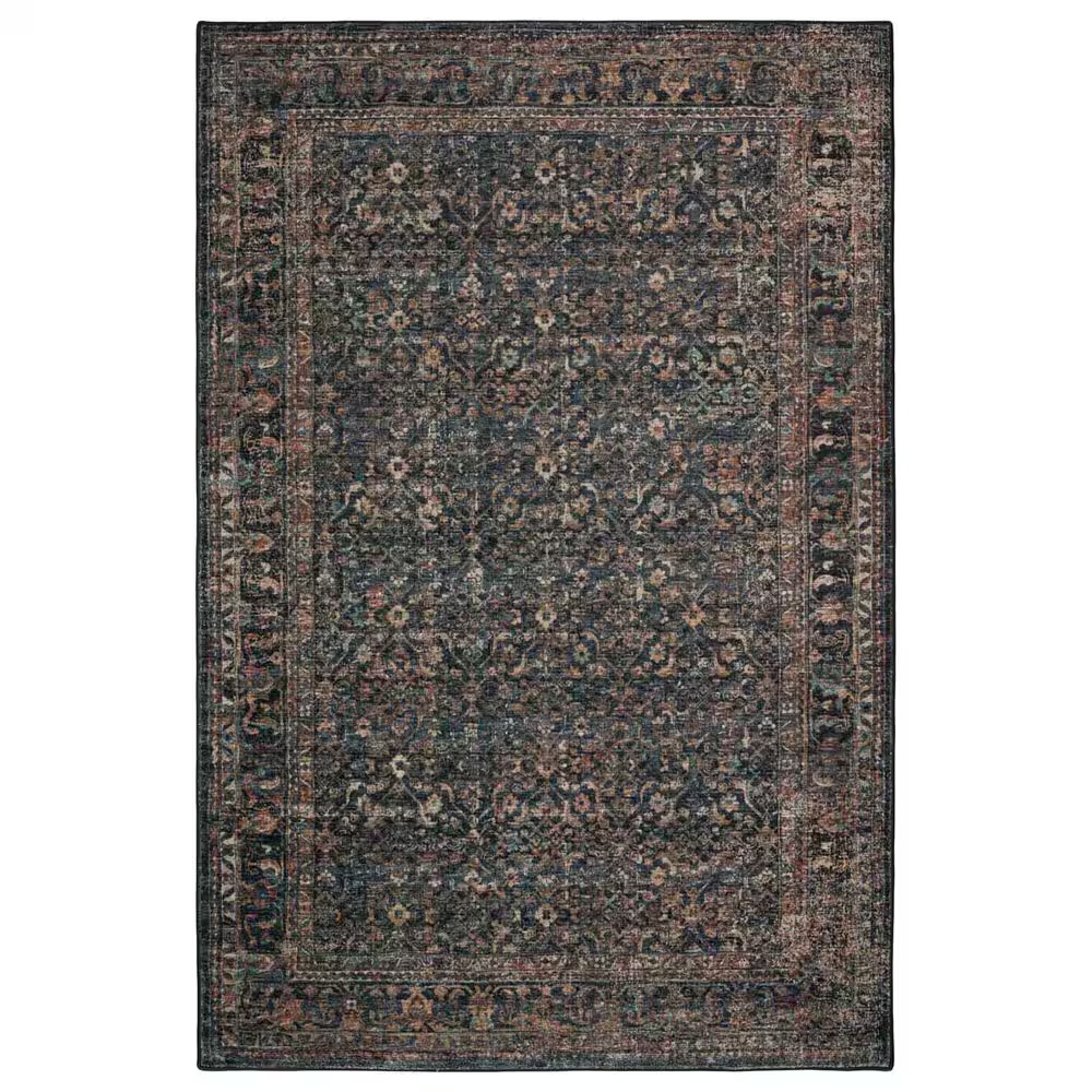 Dalyn Rug Company Jericho Traditional 2'6" x 12' Midnight Indoor/Outdoor Runner