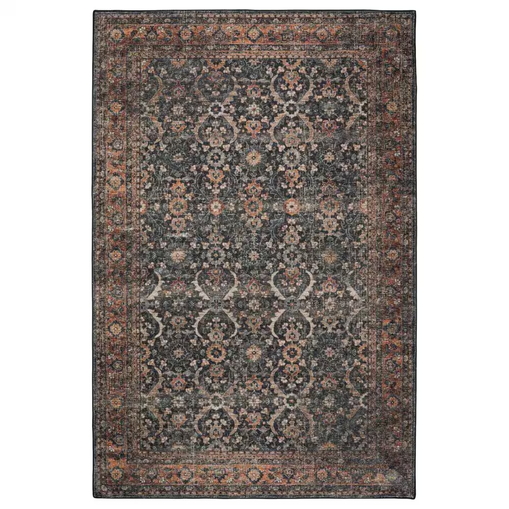 Dalyn Rug Company Jericho JC1 2'6" x 12' Charcoal Indoor/Outdoor Runner