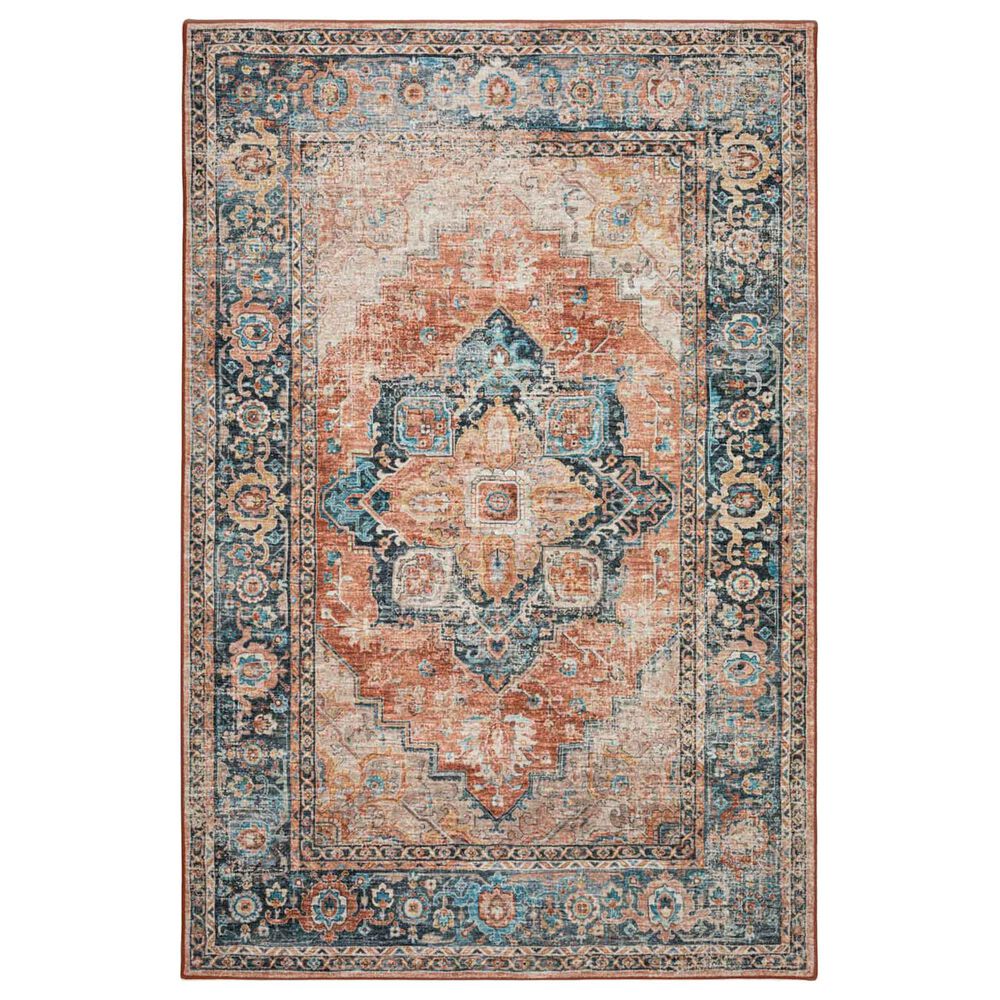 Dalyn Rug Company Jericho 8' Round Spice Indoor/Outdoor Area Rug