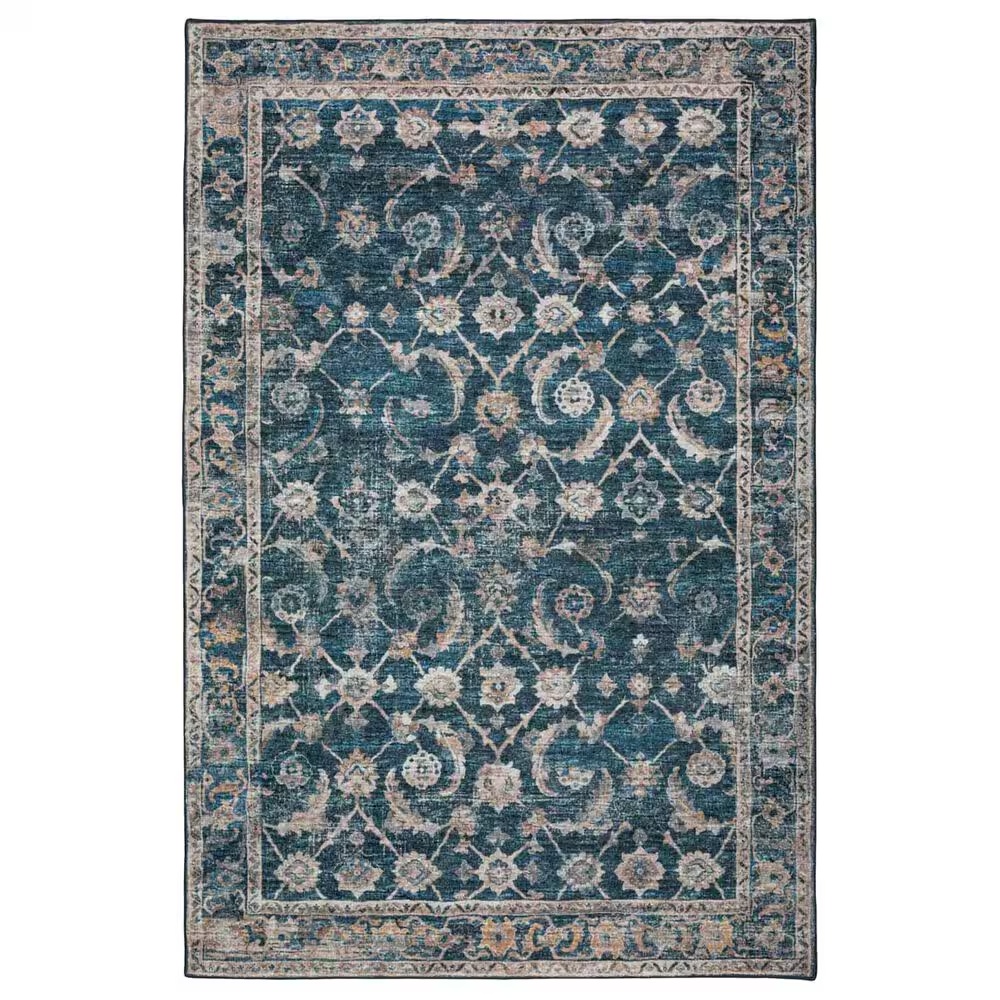 Dalyn Rug Company Jericho 2'6" x 8' Navy Indoor/Outdoor Runner