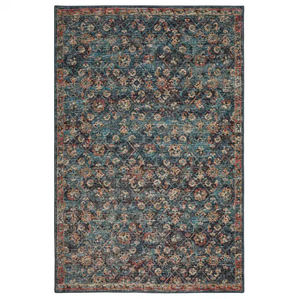 Dalyn Rug Company Jericho Transitional 10' Round Navy Indoor/Outdoor Area Rug