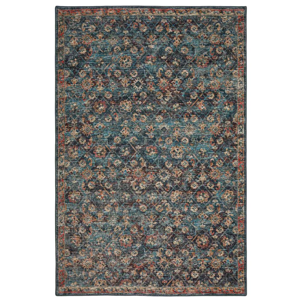 Dalyn Rug Company Jericho Transitional 2'6" x 12' Navy Indoor/Outdoor Runner