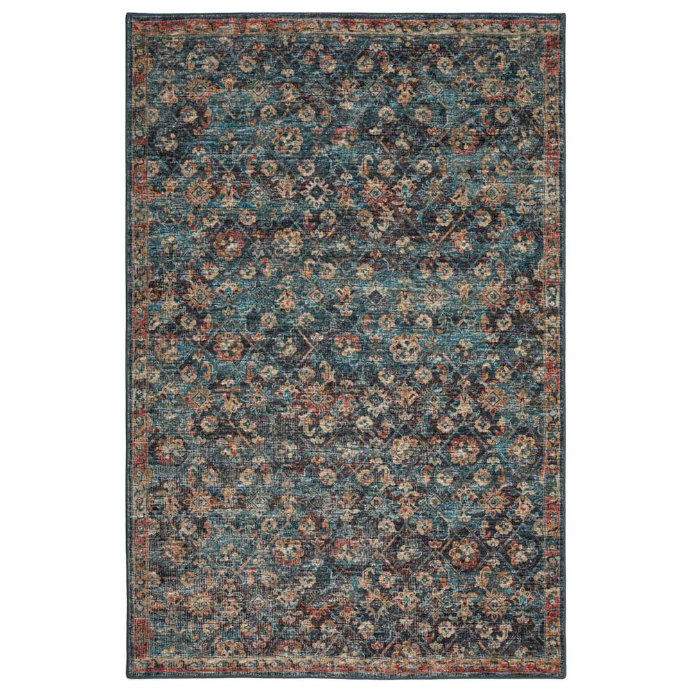 Dalyn Rug Company Jericho Transitional 6' Round Navy Indoor/Outdoor Area Rug