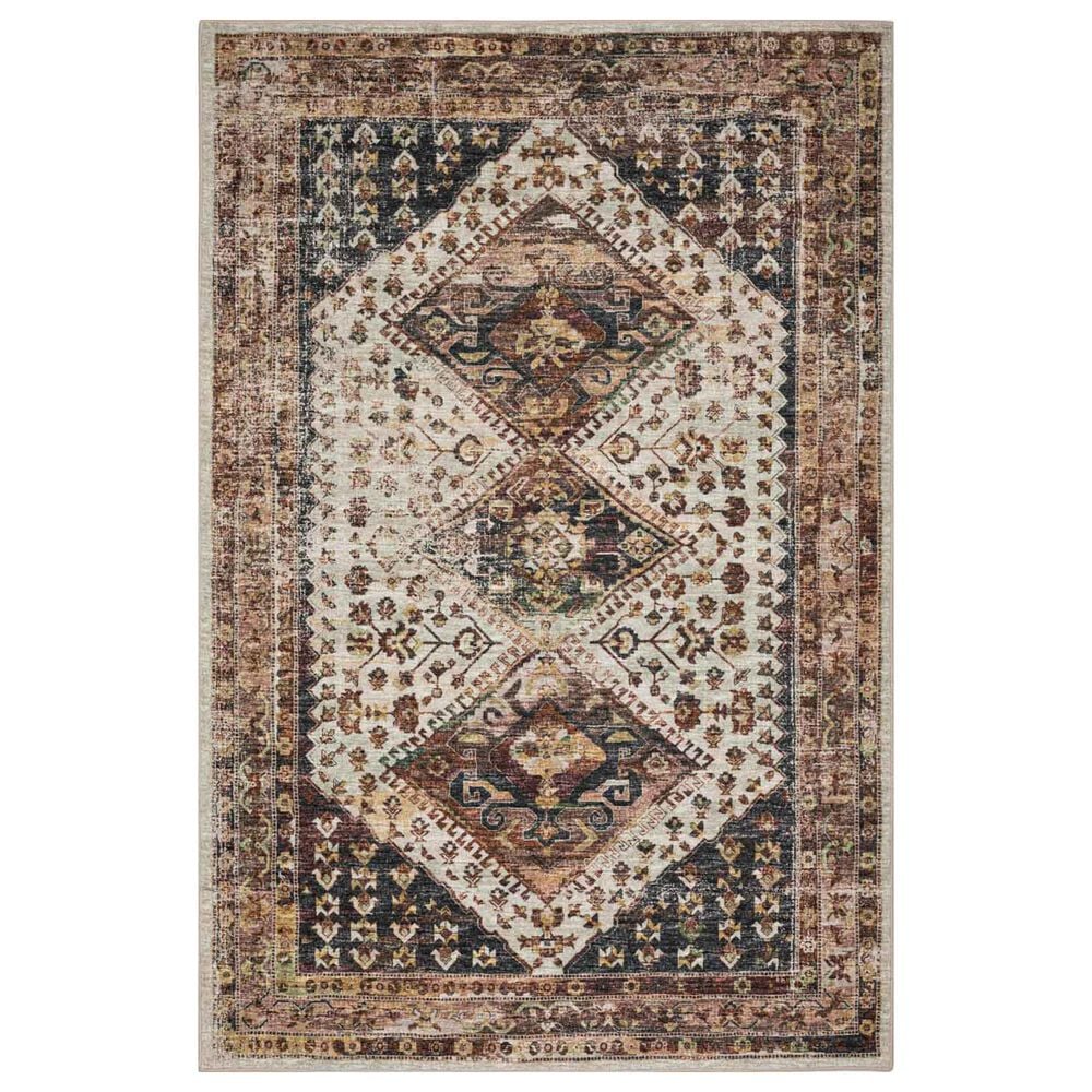 Dalyn Rug Company Jericho 4' Round Putty Indoor/Outdoor Area Rug