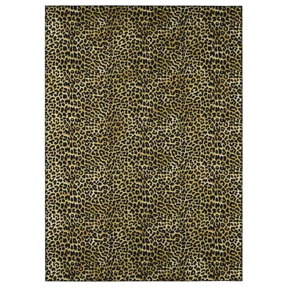 Dalyn Rug Company Mali ML2 4' Round Gold Indoor/Outdoor Area Performance Rug