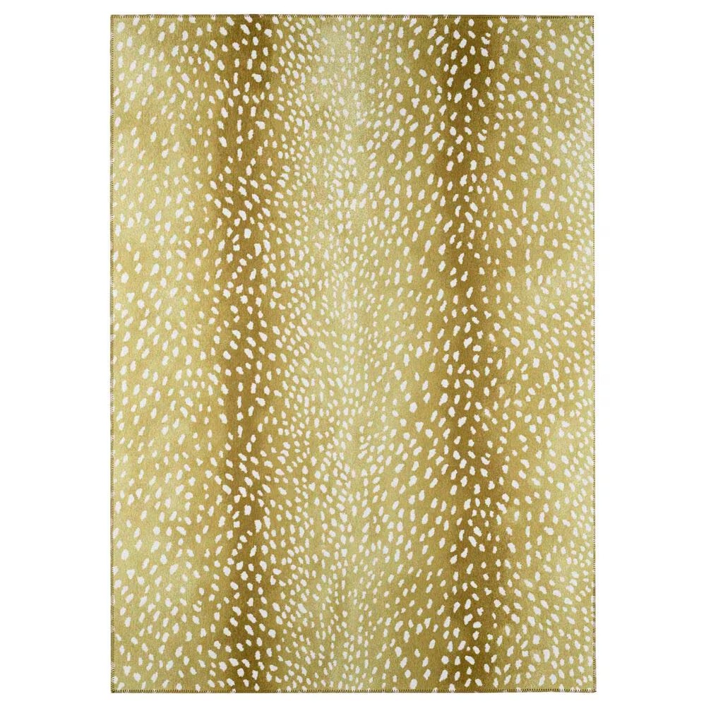 Dalyn Rug Company Mali ML3 2' x 3' Gold Indoor/Outdoor Area Performance Rug