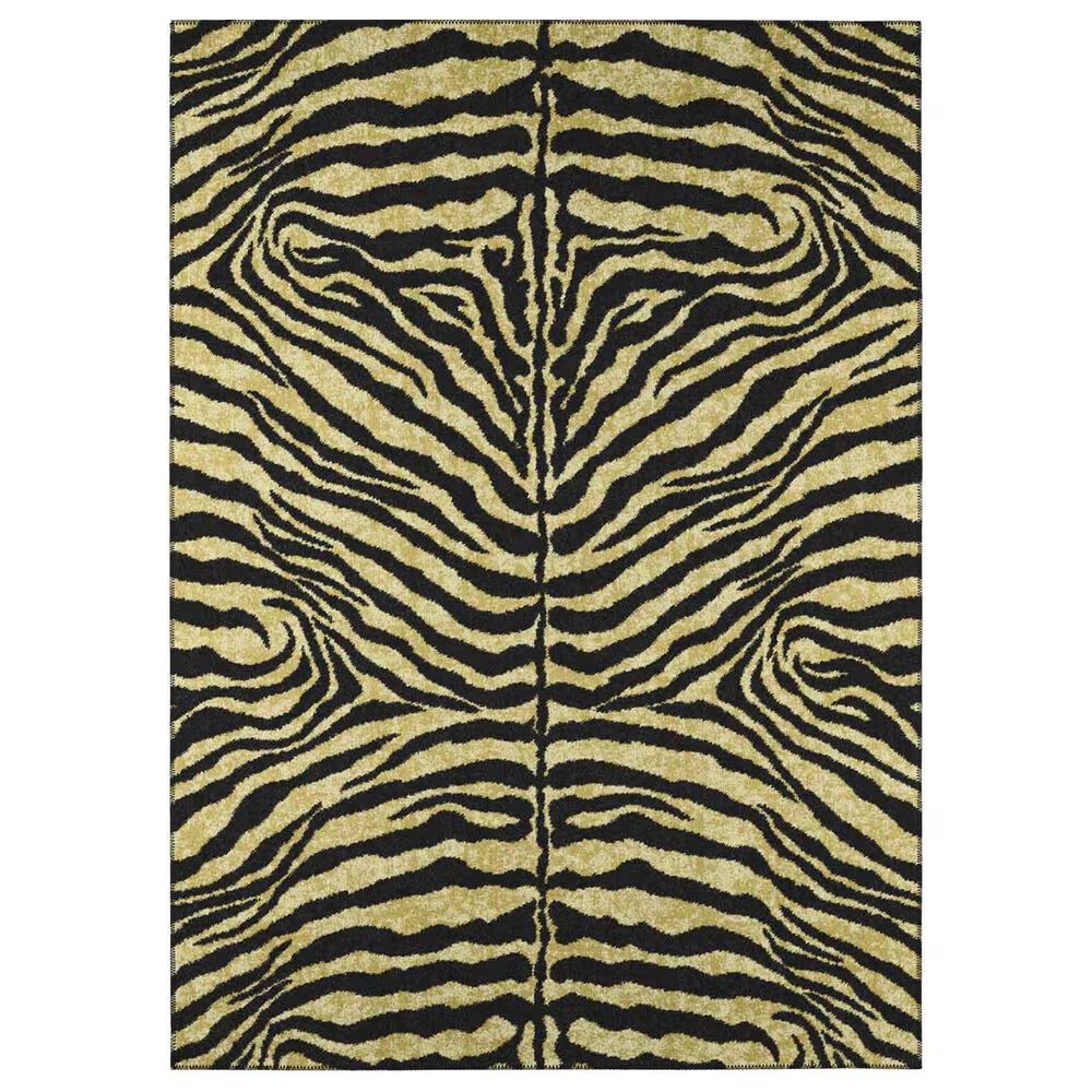 Dalyn Rug Company Mali ML1 8' x 10' Gold Indoor/Outdoor Area Performance Rug