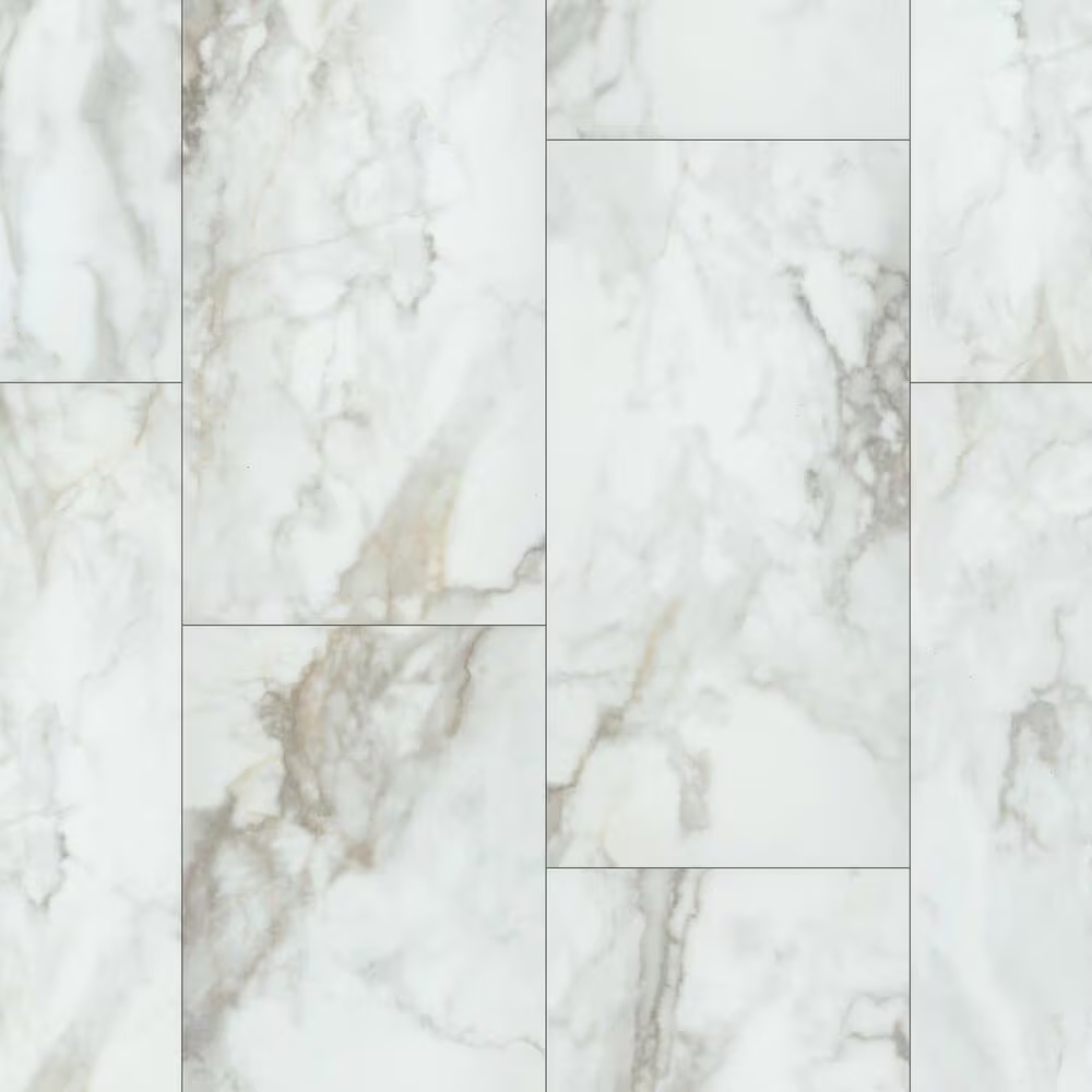 Shaw Paragon Tile Plus Calacatta 12" x 24" Luxury Vinyl Tile