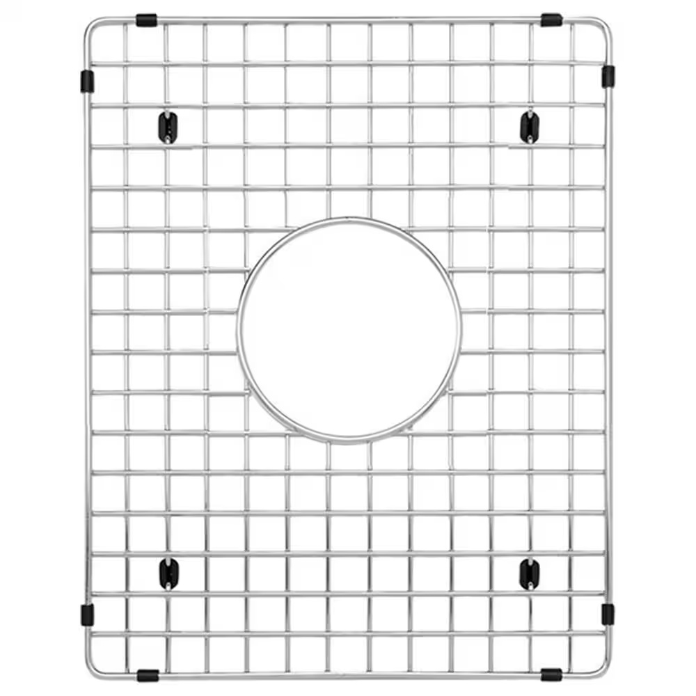 Blanco Precis Bottom Grid for Small Bowl of 60/40 Low Divide Sinks in Stainless Steel