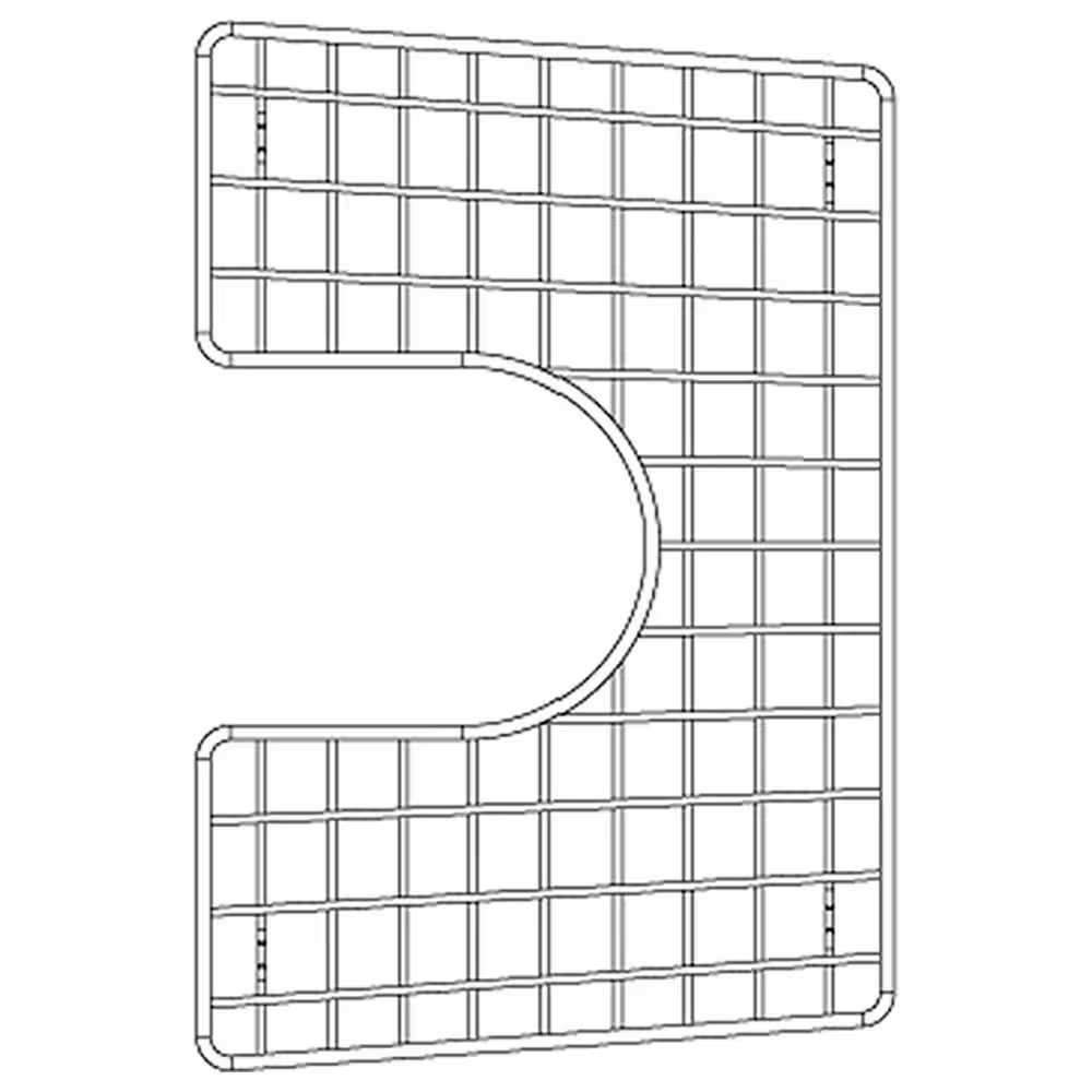Blanco Performa Bottom Grid for Small Bowl of 60/40 Sinks in Stainless Steel