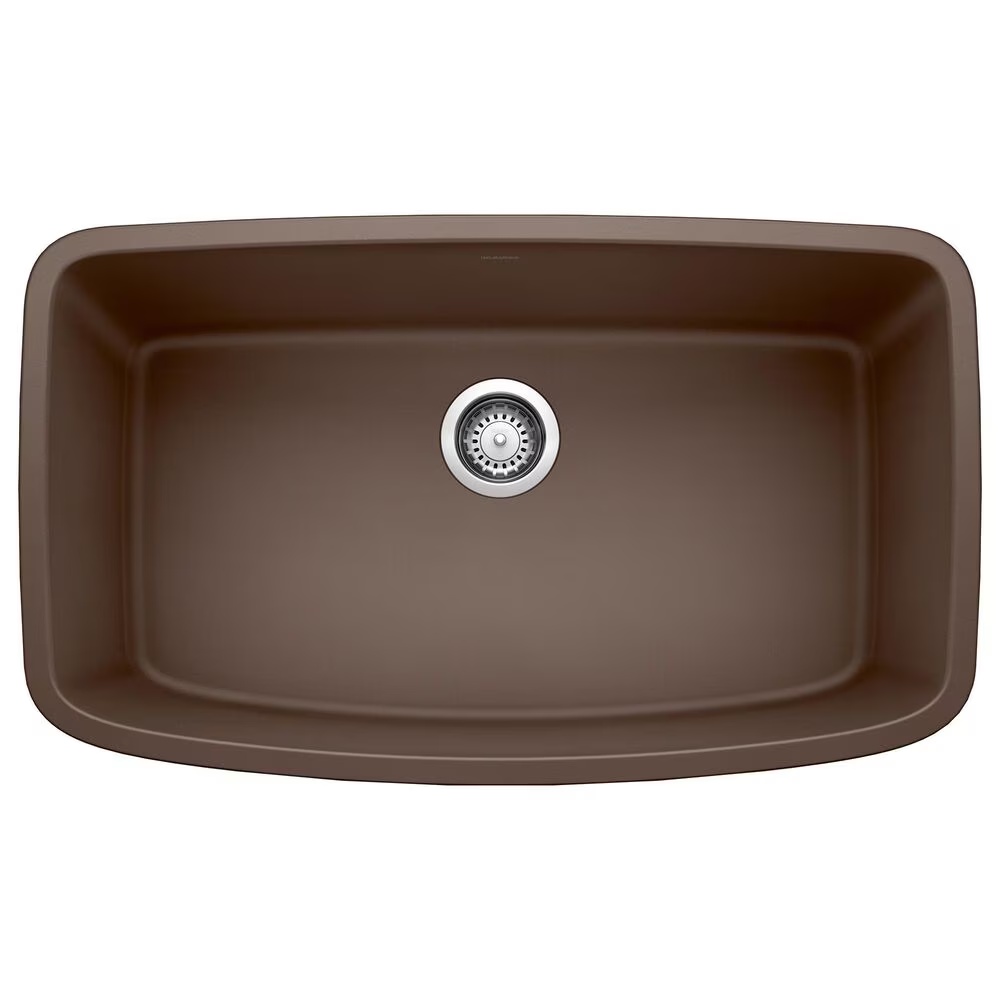 Blanco Valea Super Single Bowl Kitchen Sink in Cafe