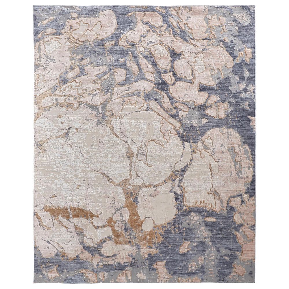 37B Laina 2' x 3' Blue and Multicolor Area Rug