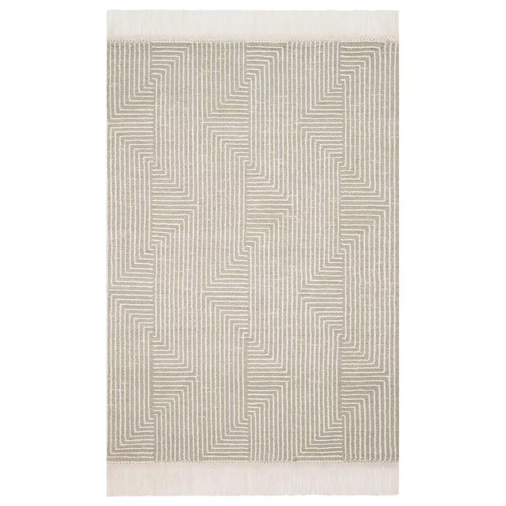 Magnolia Home Newton 9'3" x 13' Sage and Ivory Area Rug