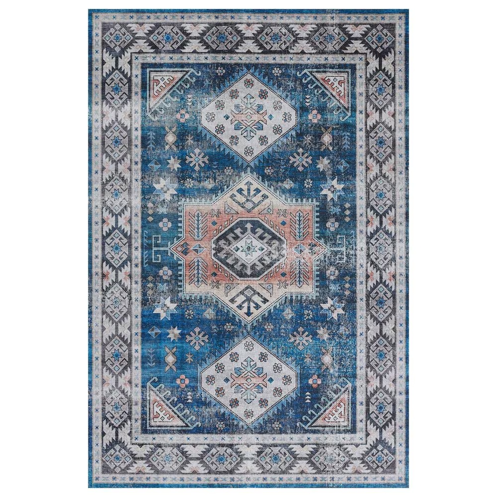 Novogratz Doheny Lloyd 3' x 5' Blue Area Rug