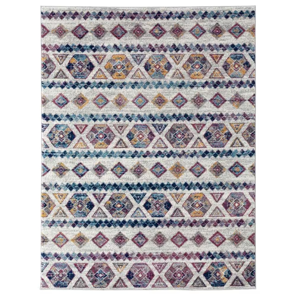 Amer Rugs Alexandria 7'9" x 9'9" Multicolor Area Rug