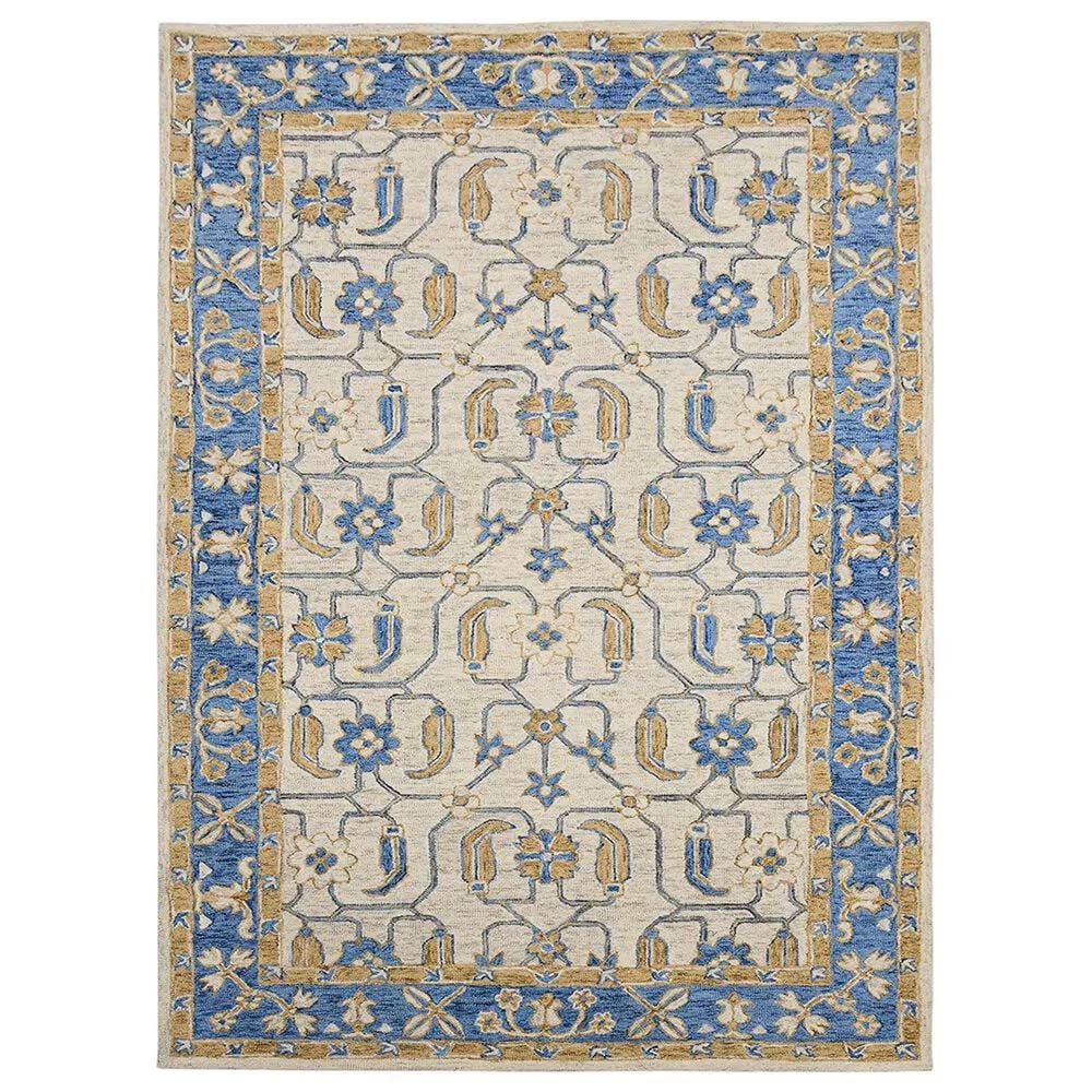 Amer Rugs Romania 8' x 10' Royal Blue Area Rug